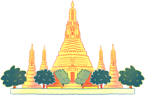 タイのイラスト