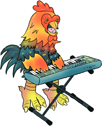 キャラクターのイラスト